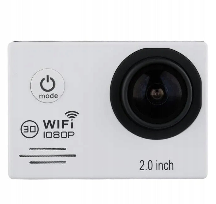 Excelvan TC-J6 Multifunction HD Camera WIFI Sport 30M Waterproof1080p Batteries included no