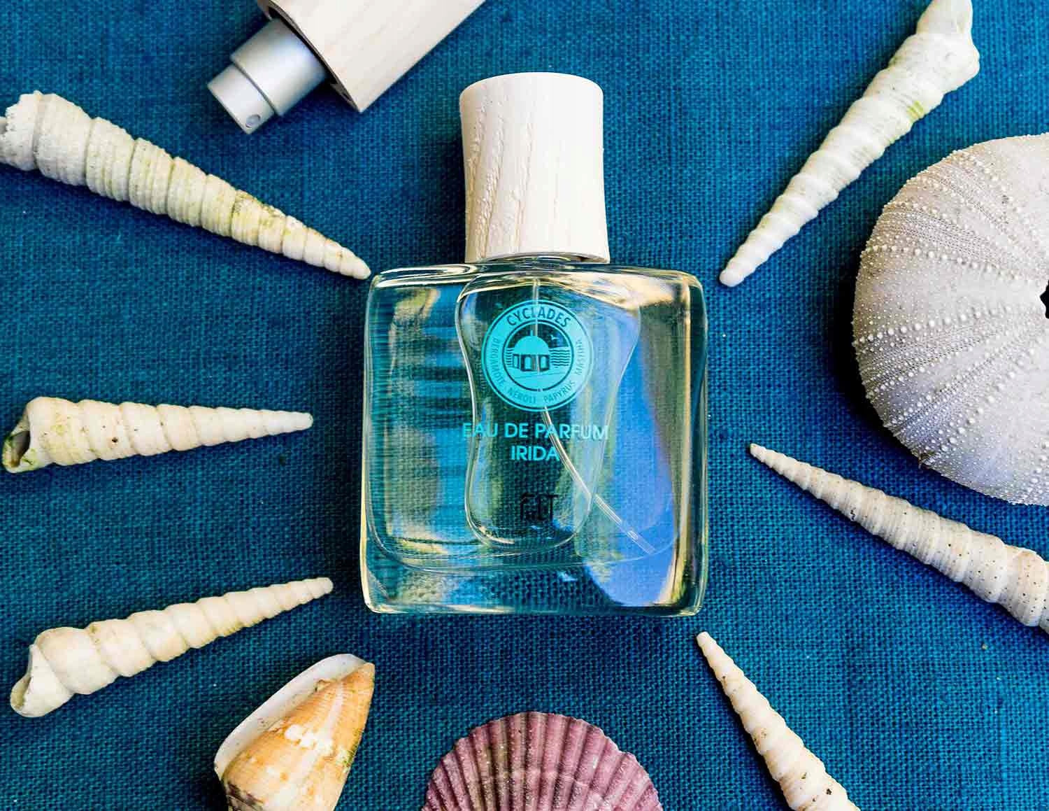 Exclusive Organic Eau de Parfum, Irida-Cyclades, 50 ml, FiiLiT Brand FiiLiT