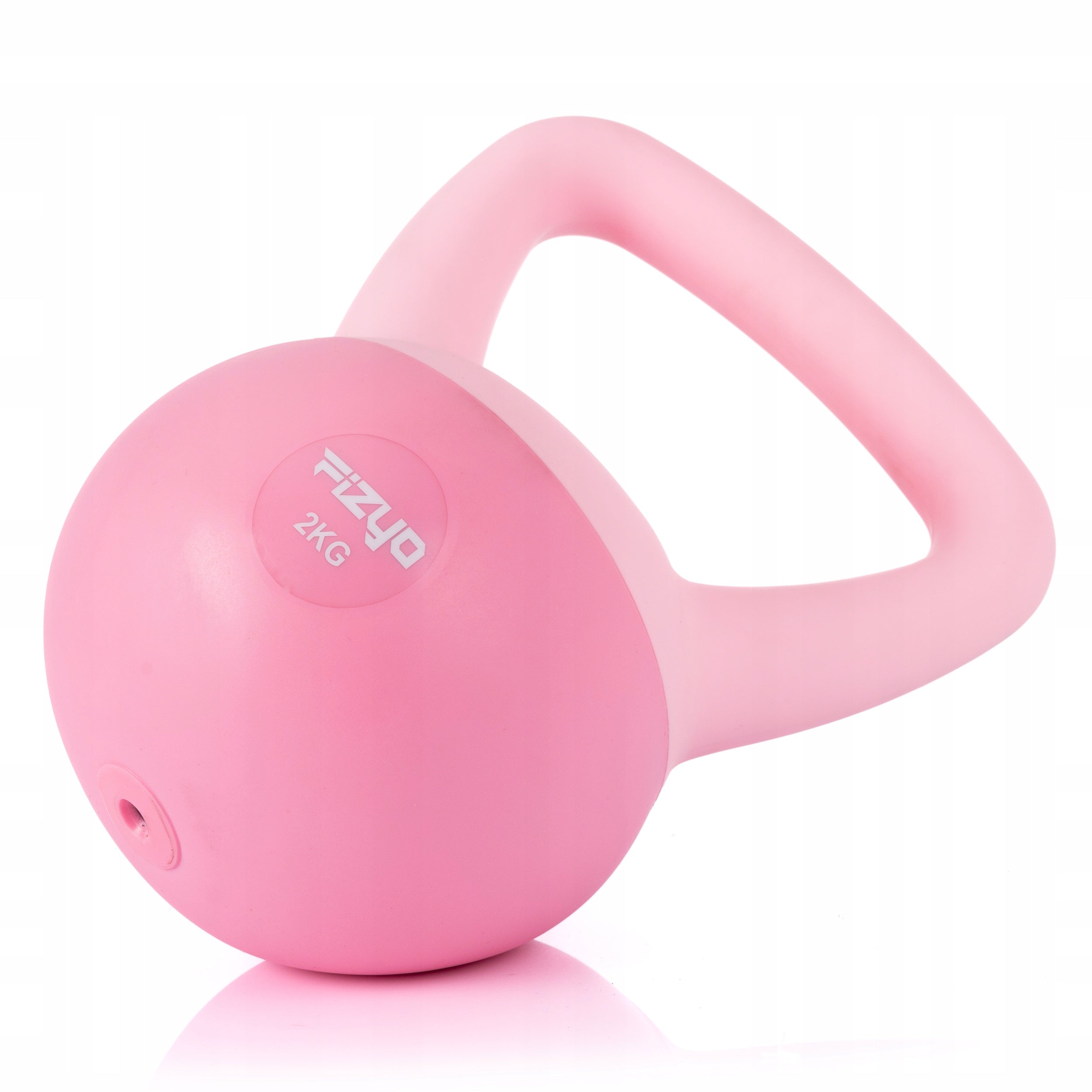 Exercise Dumbbell FIZYO Weight Ball Kettlebell Soft Pink 2kg Brand Fizyo