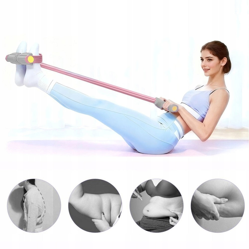 Exercise Expander Resistance Rubber for Fitness Pedals for Women Abdominal Legs Manufacturer code Ekspander do Ćwiczeń 444