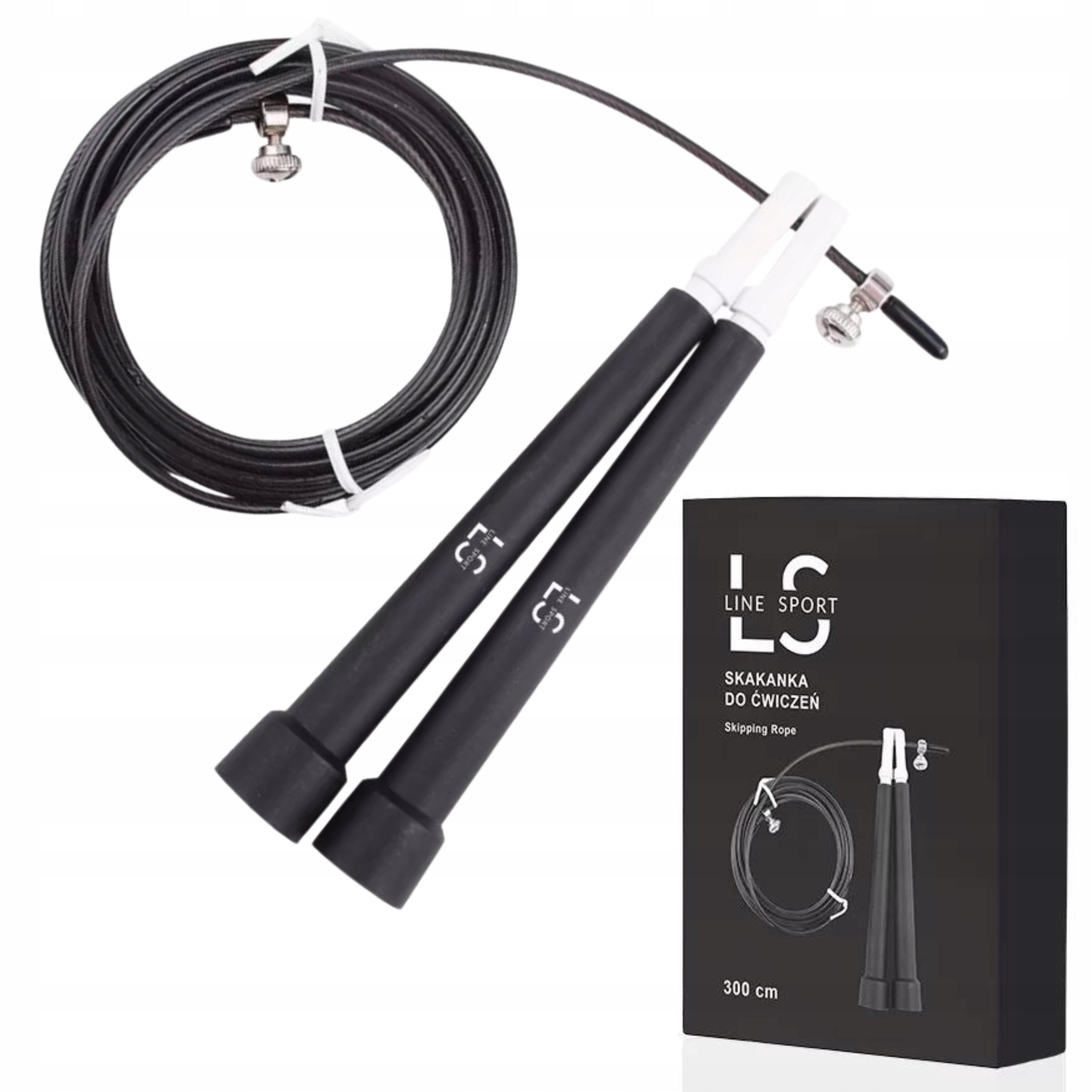 Exercise Jump Rope Plastic Adjustable Crossfit Lightweight Line Sport 3m