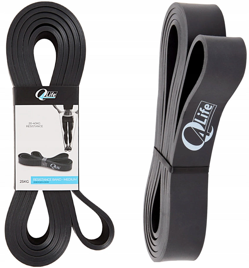 Exercise Rubber Resistance Tape Elastic Training Crissfit Fitness 25 KG