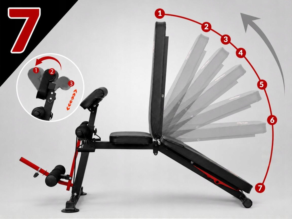Exercise Training BENCH PRAYER BOOK PRESS Bench Adjustable Folding Manufacturer code XG-040 REGULOWANA