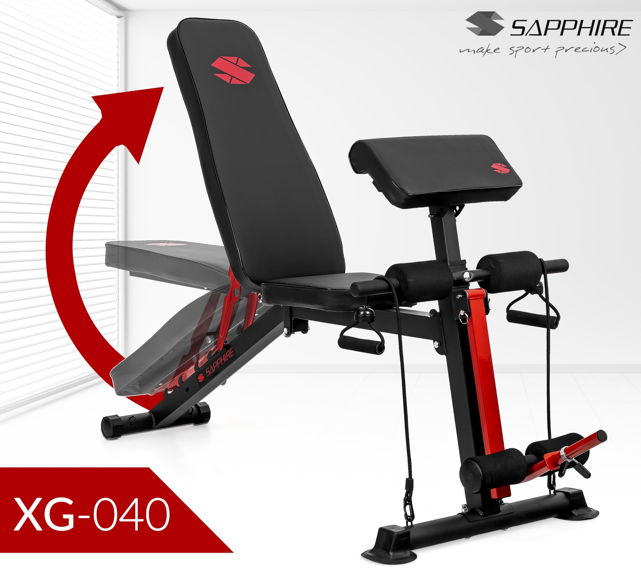 Exercise Training BENCH PRAYER BOOK PRESS Bench Adjustable Folding Packaging status original