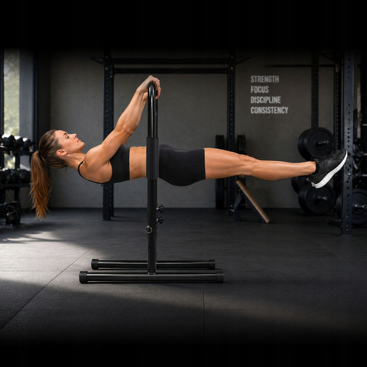 Exercise handrails 500kg dips multifunctional with non-slip adjustment Kind bars