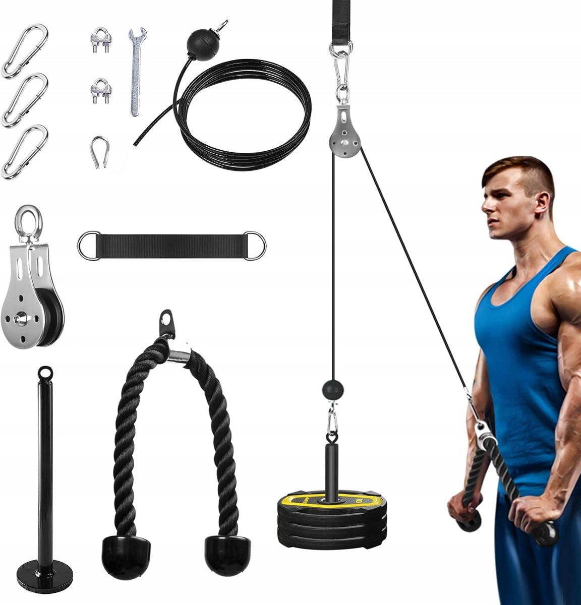 Exercise lift, training block upper lift
