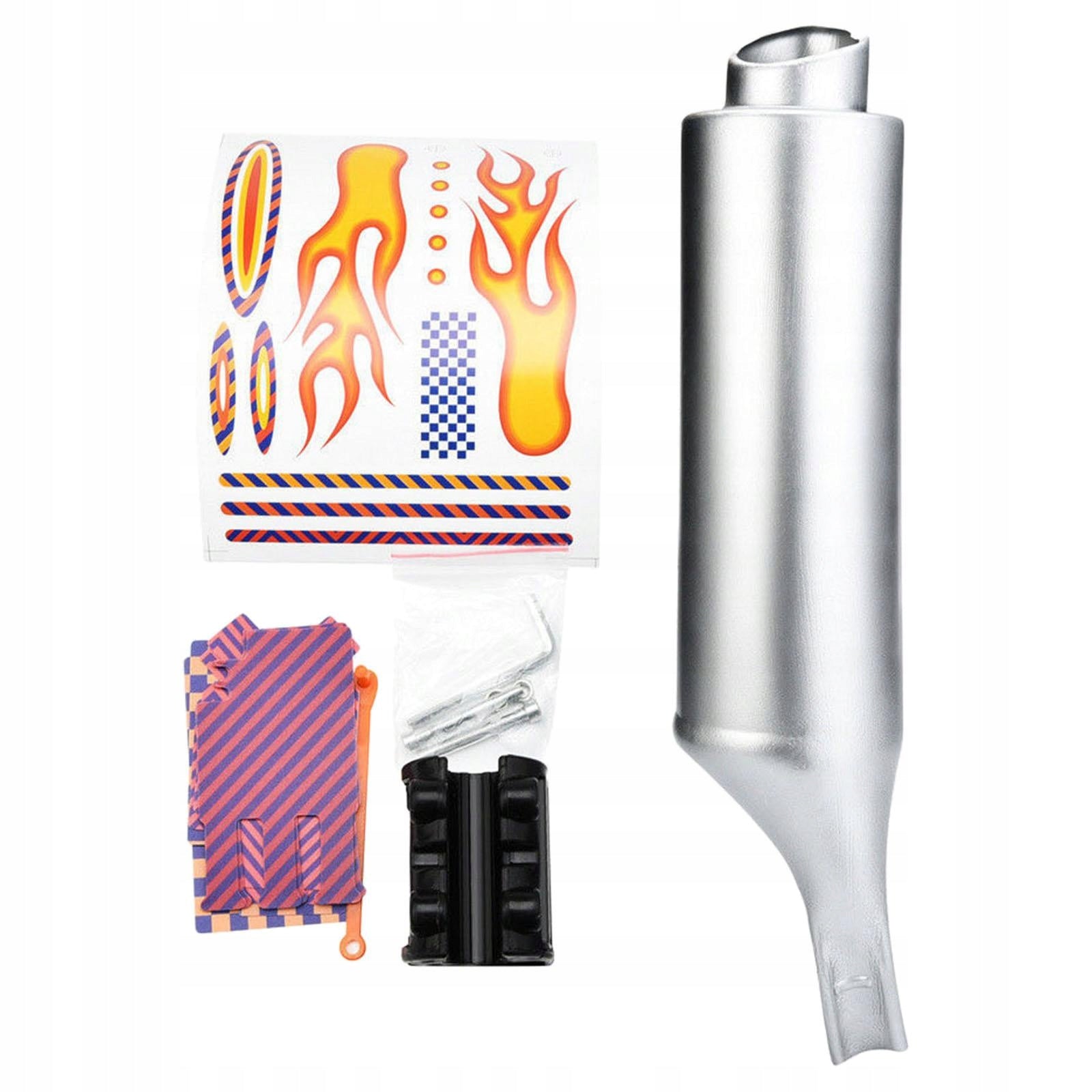 Exhaust Sound System,Bike Exhaust Pipe with Sound Effect Motorcycle Noise Brand no brand