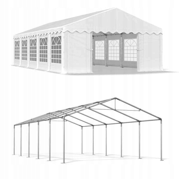 Exhibition tents 6x10m Garages DAS 240 S