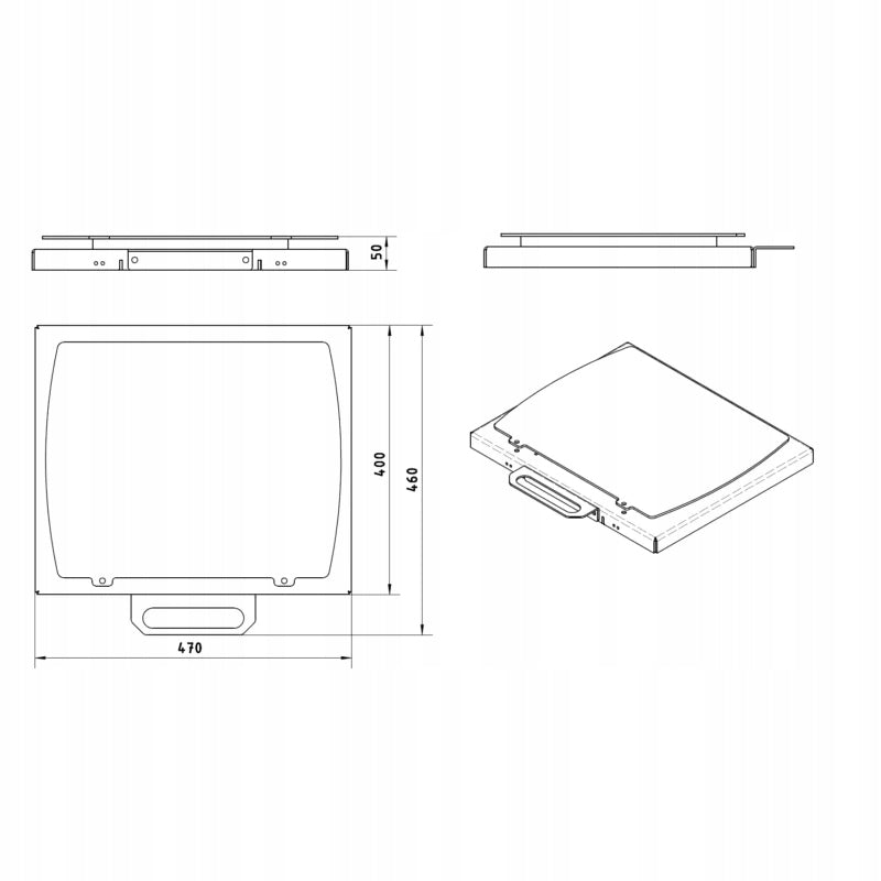 Expansion plate 1pc. Manufacturer code VIS-AK015