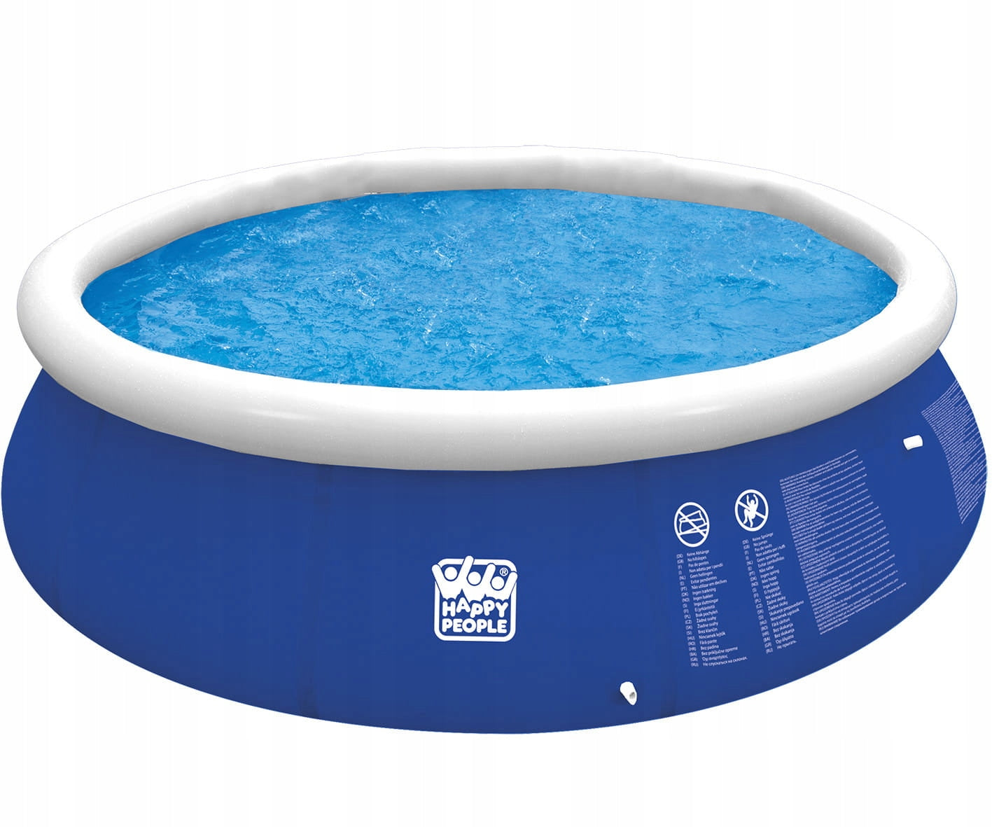 Expansion pool round set Happy People 420 x 84 cm