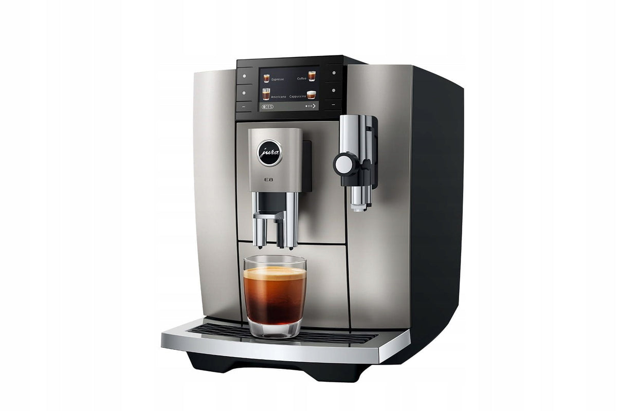 Express JURA E8 Midnight Silver ED Espresso machine Manufacturer code 15712