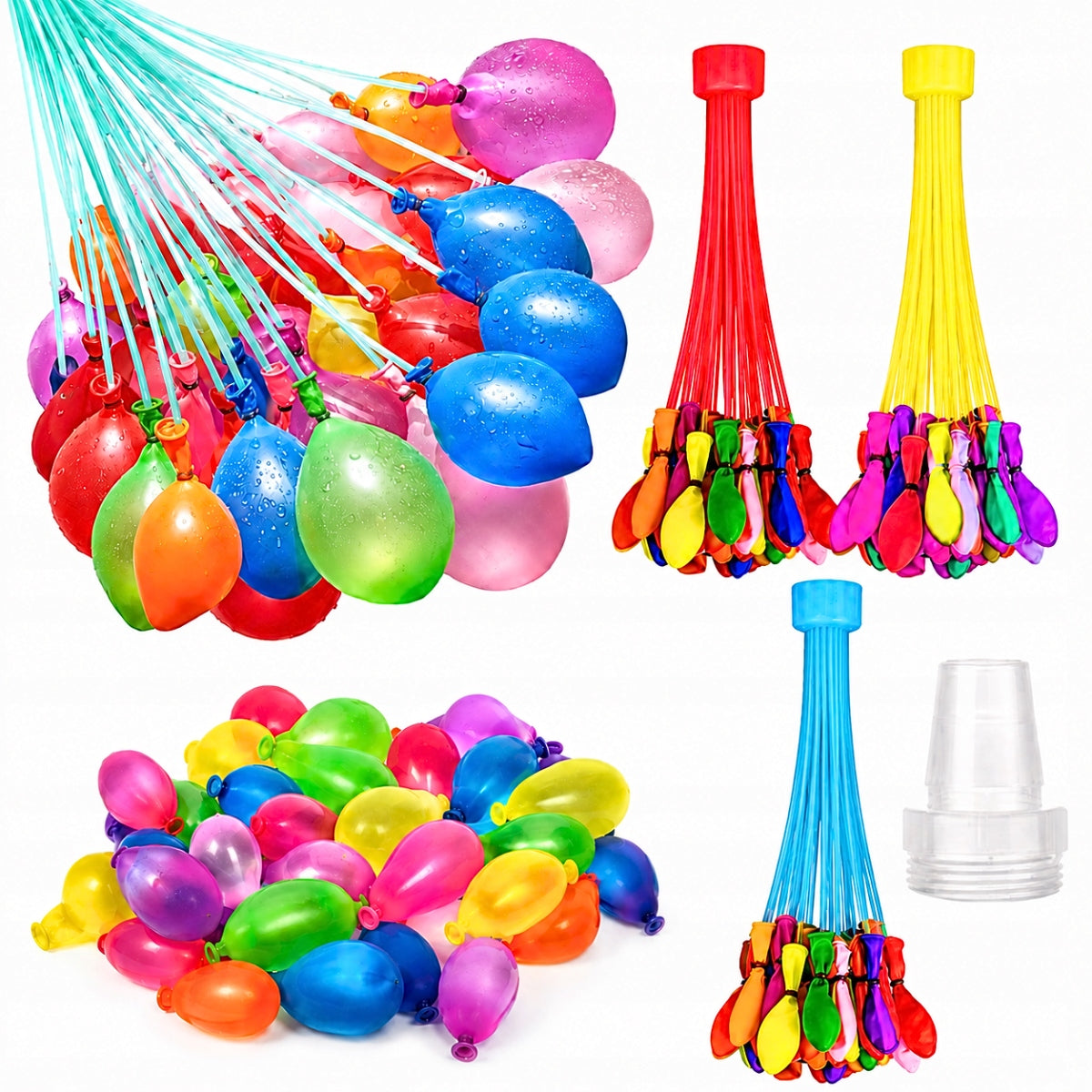 Express WATER BALLOONS Water Bombs AUTOMATIC THREAD 111 pcs. Manufacturer code Bomby Wodne BALONIKI 111 szt.