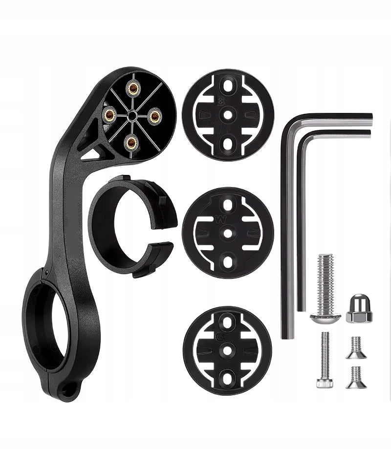 Extended Bicycle Combo Holder for GARMIN Edge Wahoo Elemnt Bryton Counter Manufacturer code TMTFGEXBK07