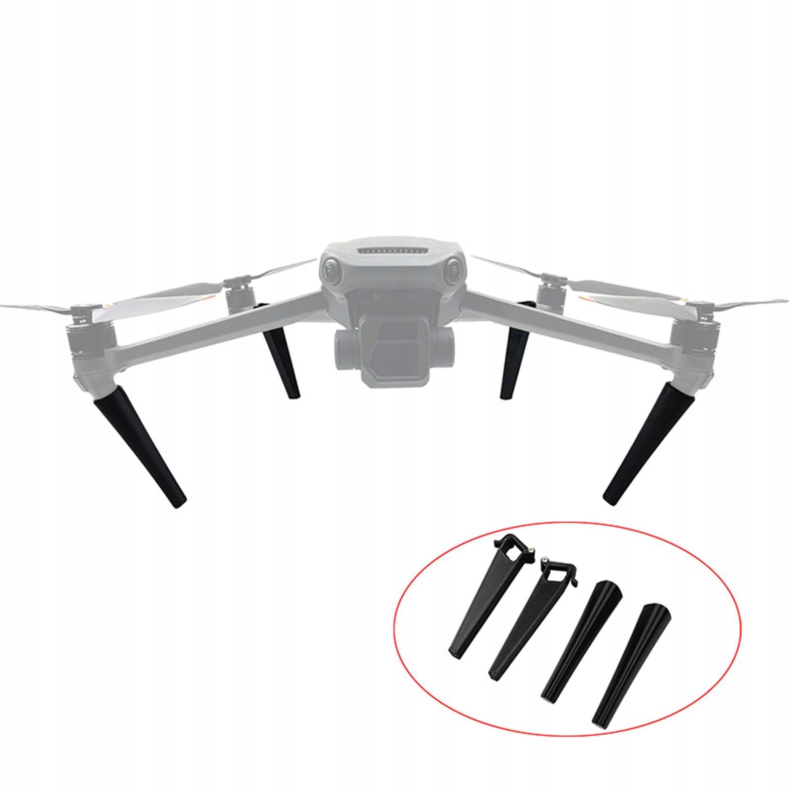 Extended Landing Gear Height Extension Landing Feet Support Protector for Model Replacement drone Accessories parts Upgraded