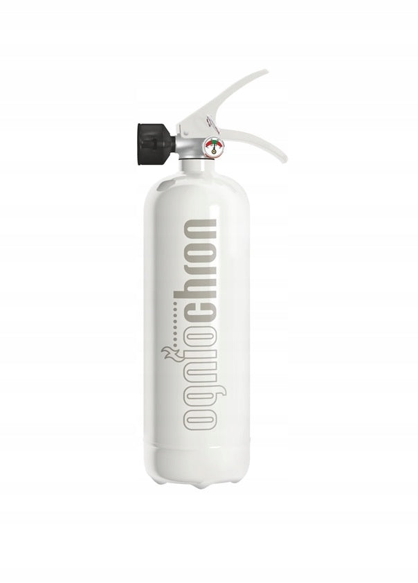 Extinguishing device 2x ABF white Ogniochron home fire extinguisher Manufacturer Ogniochron