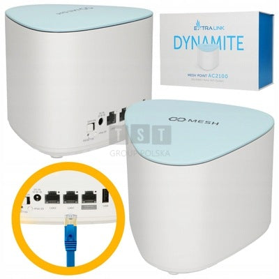 Extralink Dynamite C21 | Mesh Network Extension Module | AC2100, MU-MIMO