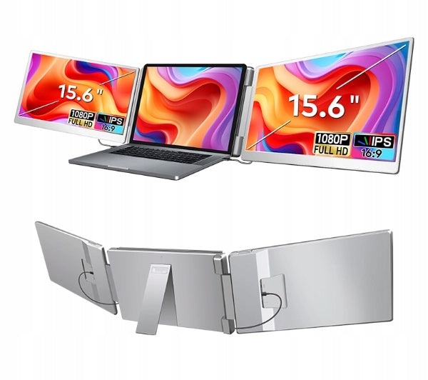 Extralink Smart Life S10 2-Screen 15,6'' FHD IPS Laptop Monitors Packaging status original