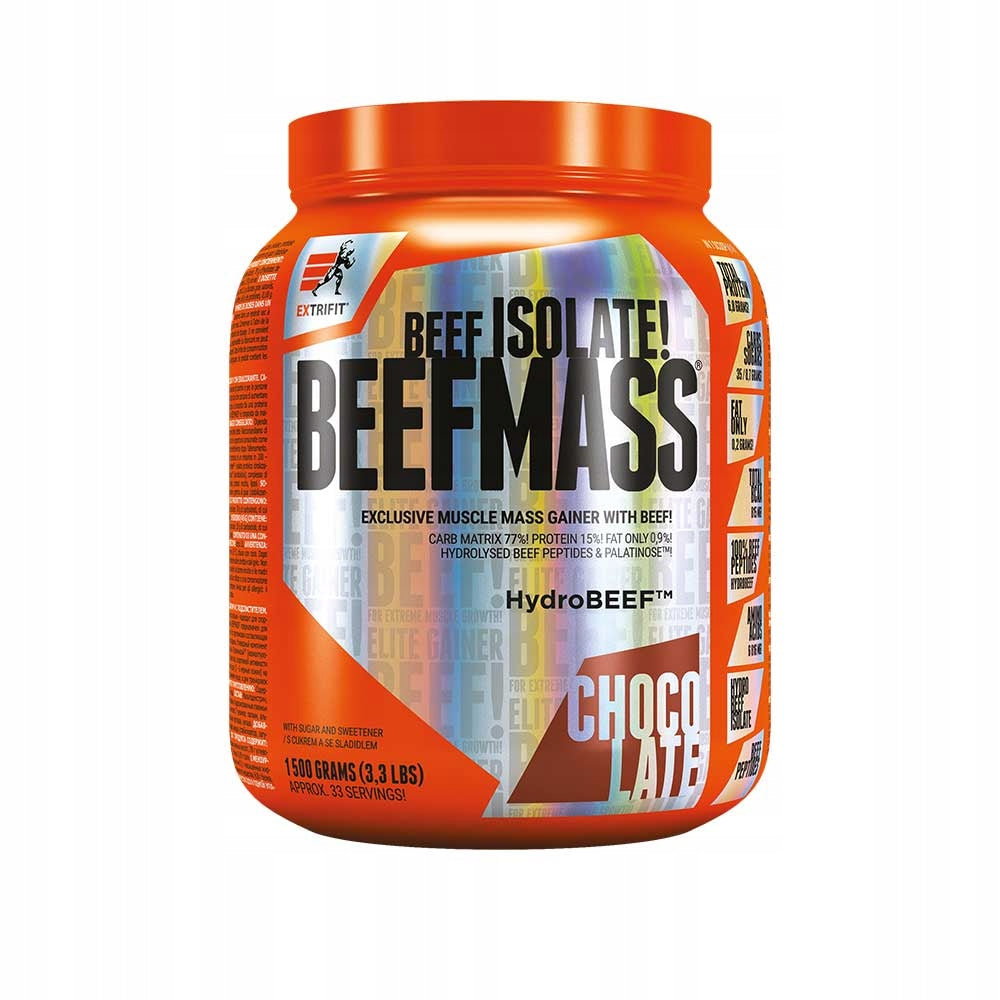 Extrifit BeefMass 1500 g - čokoláda