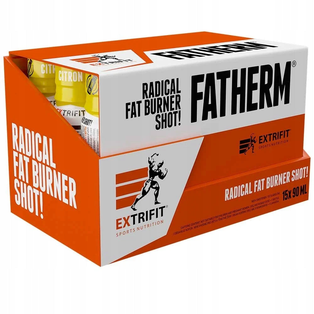 Extrifit Fatherm Shot 15 x 90 ml - citron Expiration date at least six months from the date of purchase