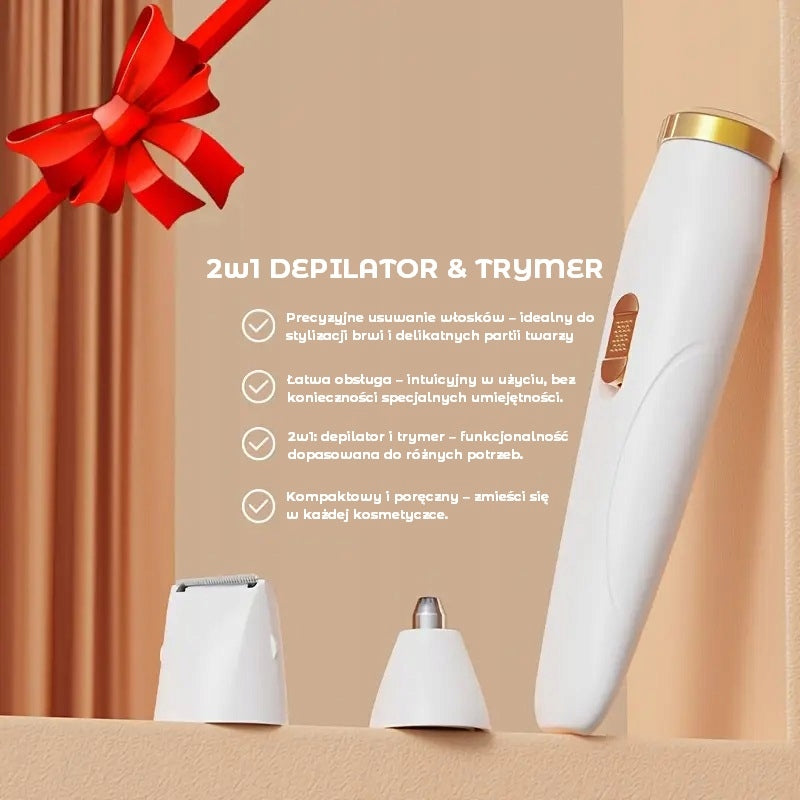 Eyebrow and Face Epilator – Women’s Precision Shaver, 2in1 Trimmer EAN (GTIN) 5906492922996