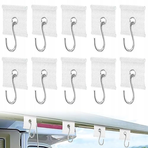 Eyelets for guides hooks for curtains 10 pieces 5-8 mm