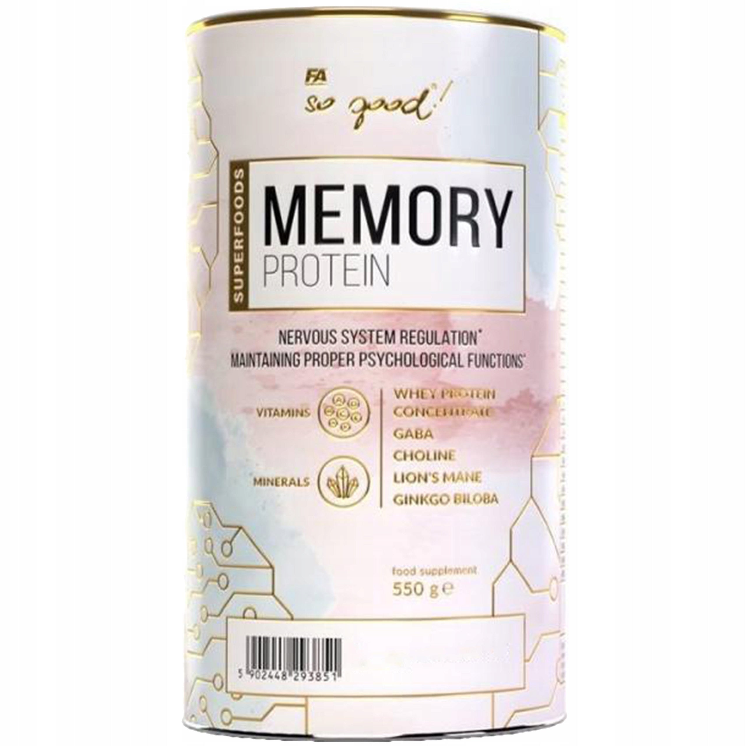 FA FITNESS AUTHORITY So Good Memory Protein 550g Protein Strawberry Banana