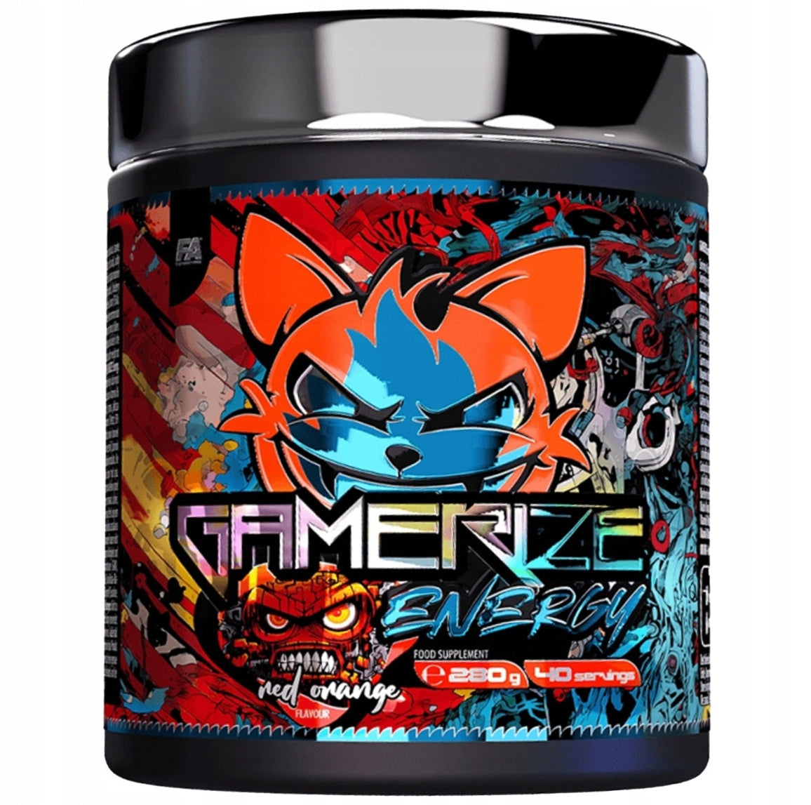 FA GAMERIZE ENERGY Pre-workout 280g Red Orange