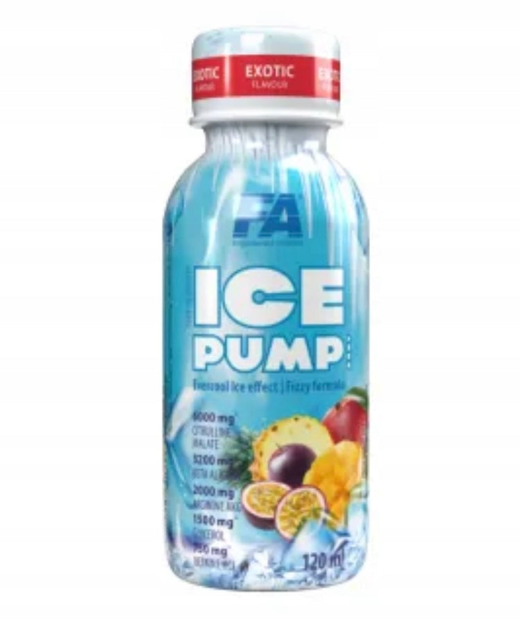 FA Ice Pump Shot Before Training Power Pump Energy 120ml Exotic