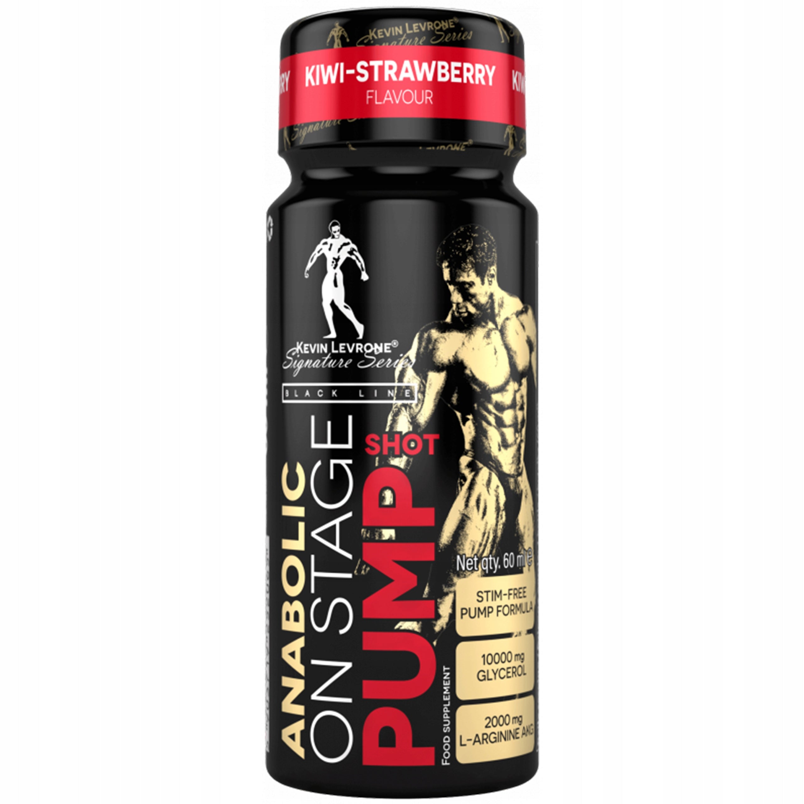 FA Kevin Levrone ANABOLIC ON STAGE PUMP SHOT 24x60ml Kiwi - strawberry Brand Kevin Levrone