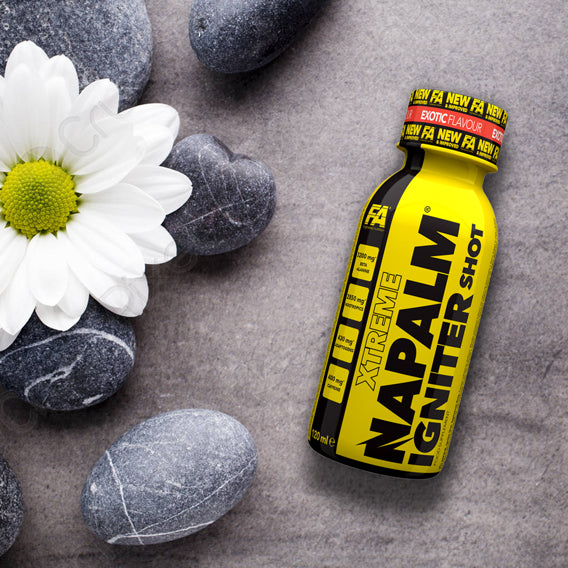 FA NAPALM IGNITER JUICE SHOT 120ml EXOTIC Medical device no