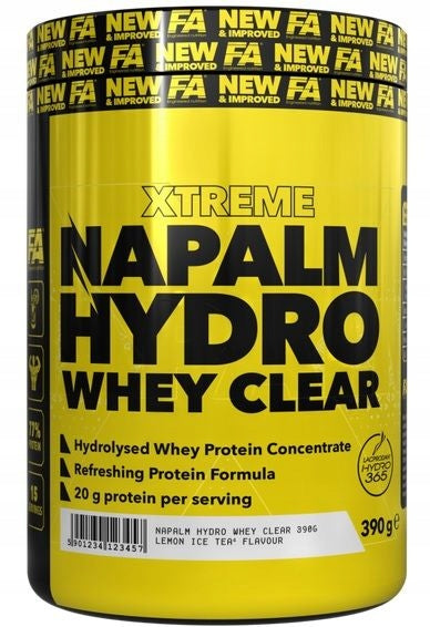 FA Napalm Hydro Whey Clear 390g DRAGON FRUIT PROTEIN CLEAR HYDROLYZATE