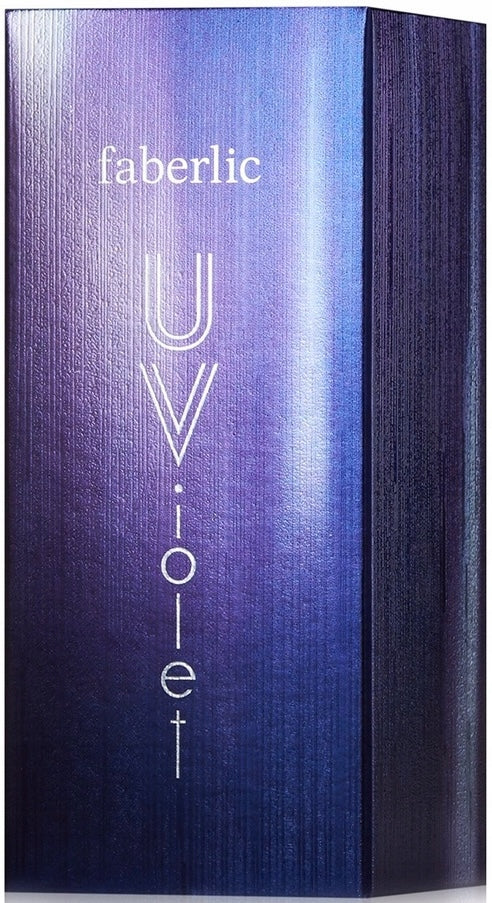 FABERLIC UViolet Perfumed Water for Women 50 ml EDP Packaging status original