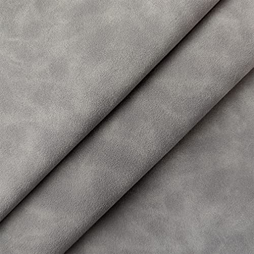FABRIC ARTIFICIAL SUEDE DARK GRAY DIY HANDBAGS WALLETS 30X135 CM Manufacturer code SWC5908151187814