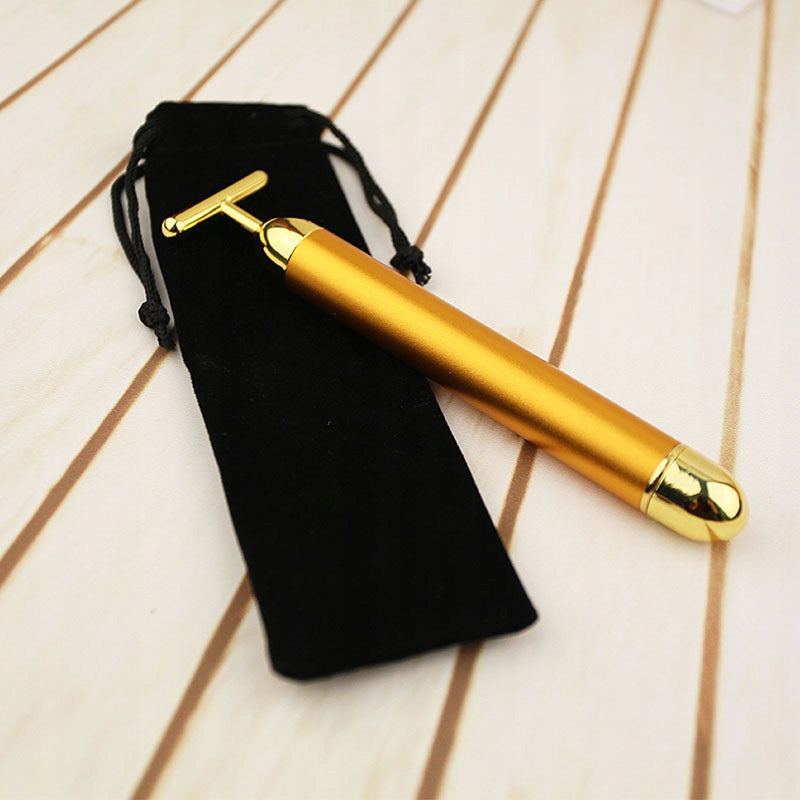 FACE MASSAGER VIBRATING GOLD BAR GOLD FIRMING FACE EAN (GTIN) 5905172263589