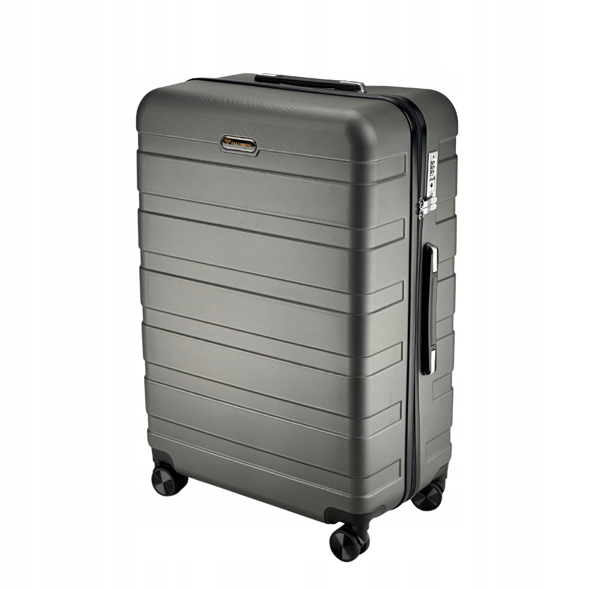 FALCORONE Large POLYCARBONATE suitcase with TSA protection Manufacturer code 764930