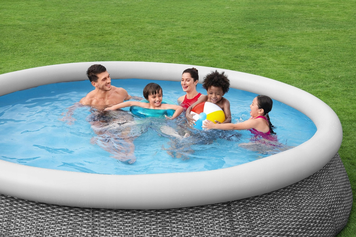 FAMILY EXPANSION GARDEN POOL 366x76 3in1 BESTWAY 57445 Series Fast Set