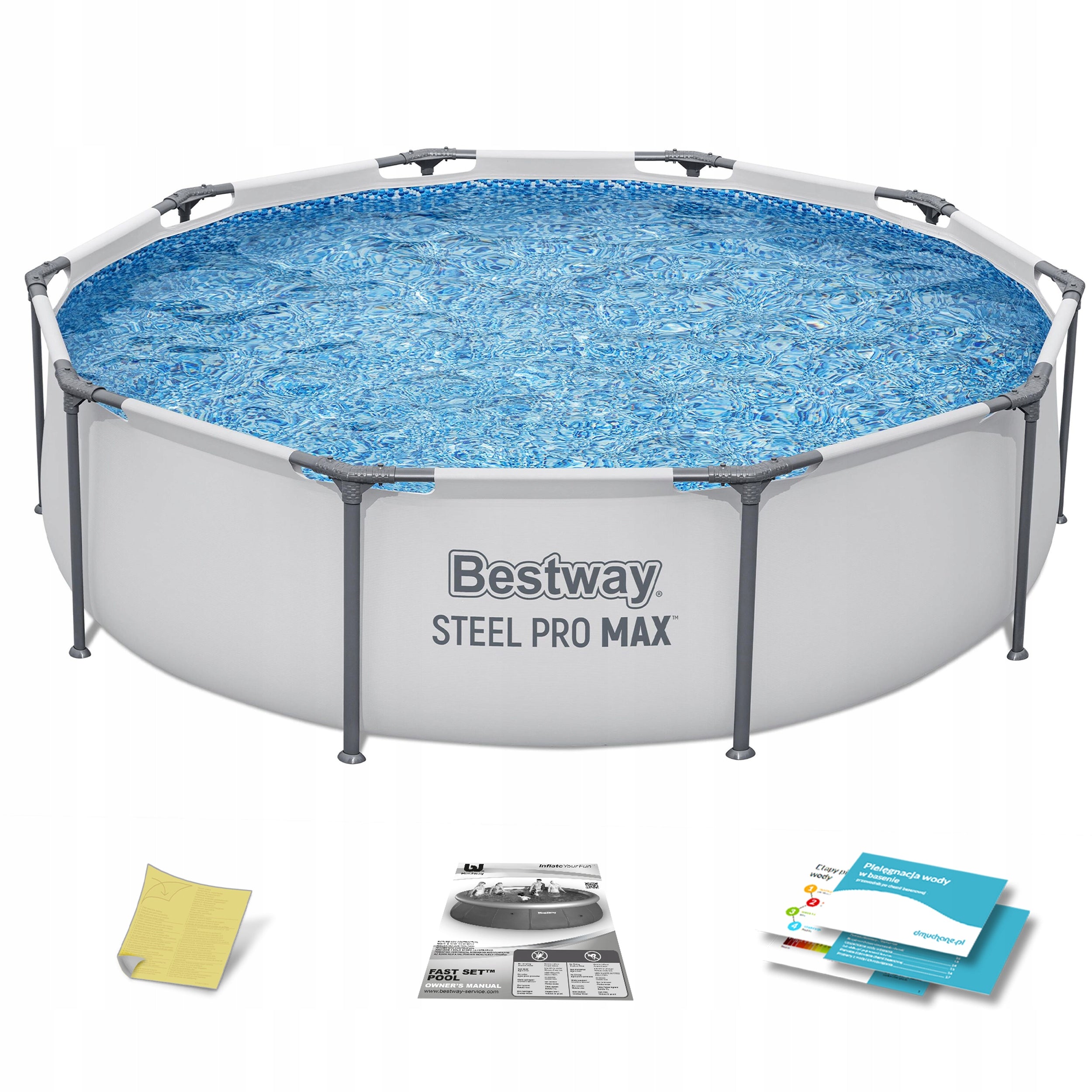 FAMILY GARDEN FRAME POOL 305x76 BESTWAY SET 4in1