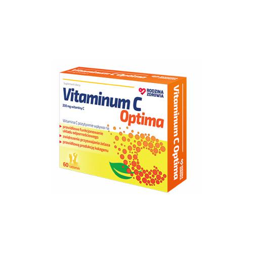 FAMILY HEALTH VITAMINUM C OPTIMA 60 TABLETS EAN (GTIN) 5902666650214