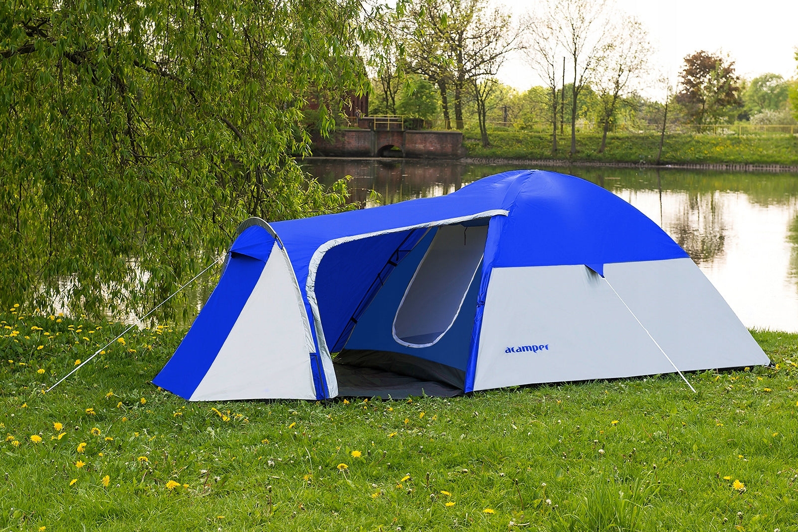 FAMILY HIKING TENT MONSUN 4 PRO ACAMPER 3500mm + FREEBIE Model Monsun 4 PRO