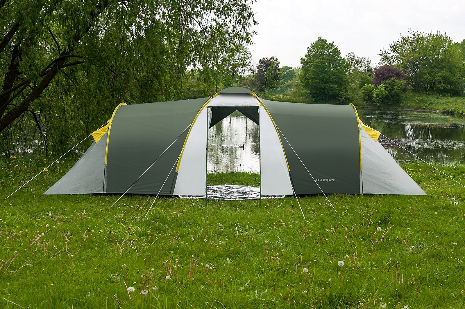FAMILY HIKING TENT NADIR 8 PRO ACAMPER 3500mm CAMPING GLAMPING Brand Acamper