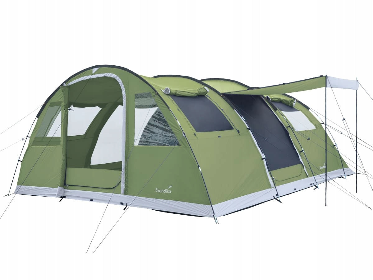 FAMILY TUNNEL TENT SKANDIKA GOTLAND 6 SLEEPER 6 PEOPLE BLACKOUT 5000 MM