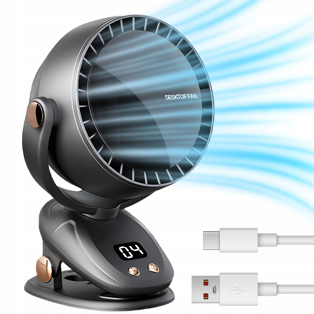 FAN 180° ROTARY HEAD 6 SPEEDS 4 MODES OF USE Packaging status original