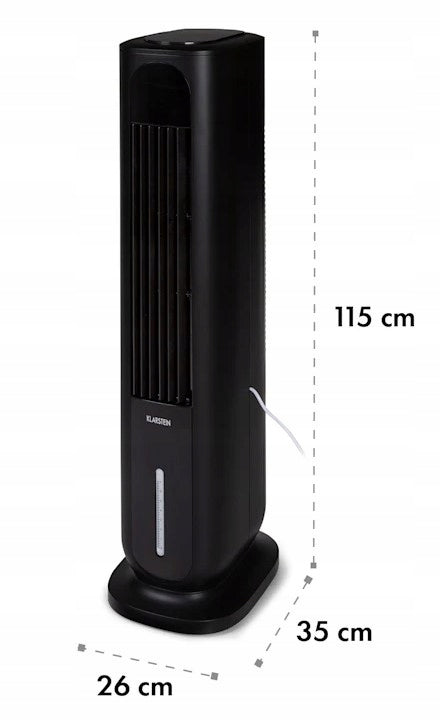 FAN AIR CONDITIONER HUMIDIFIER 3IN1 KLARSTEIN POLAR TOWER SMART Control remote