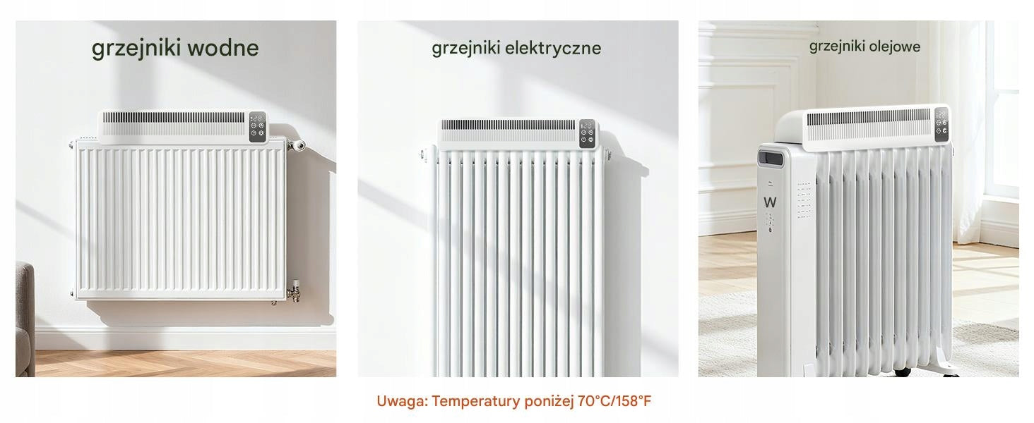FAN BLOWING FOR HEATING RADIATOR AIR CIRCULATOR STRONG AIR SUPPLY Dominant color white