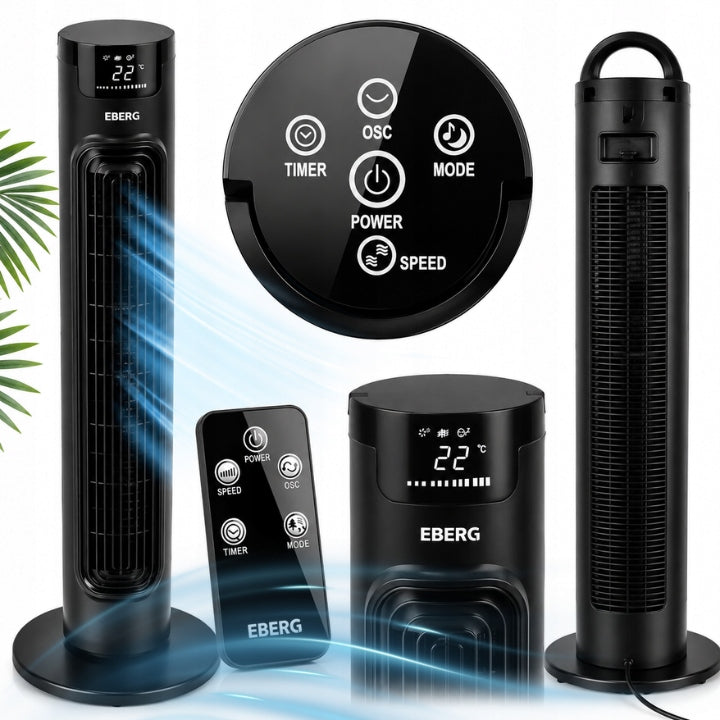 FAN COLUMN FAN STANDING QUIET FOR BEDROOM HOME FLOOR REMOTE CONTROL