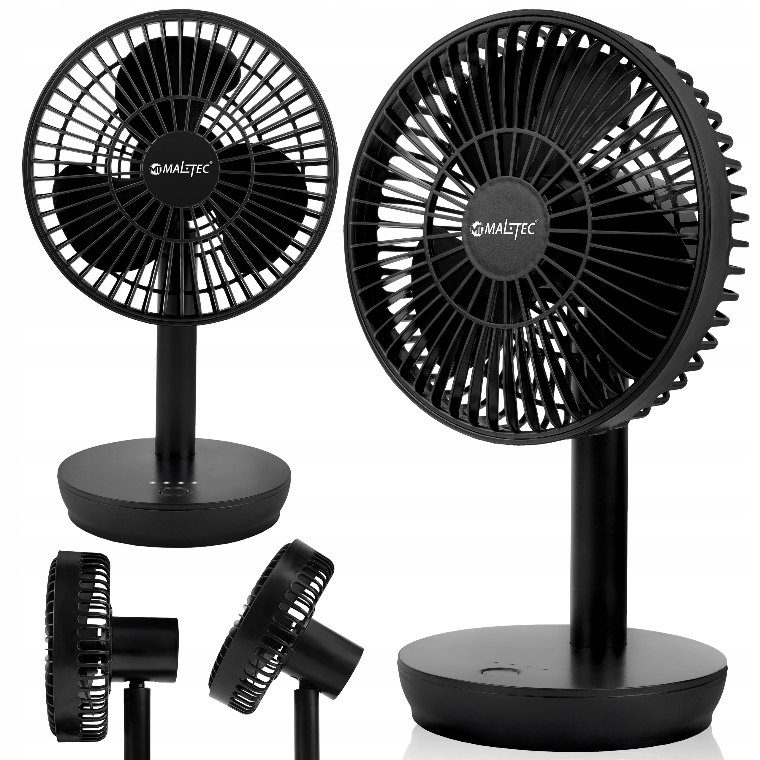FAN DESKSTANDING QUIET SMALL BLACK USB WIRELESS 4000 Packaging status original