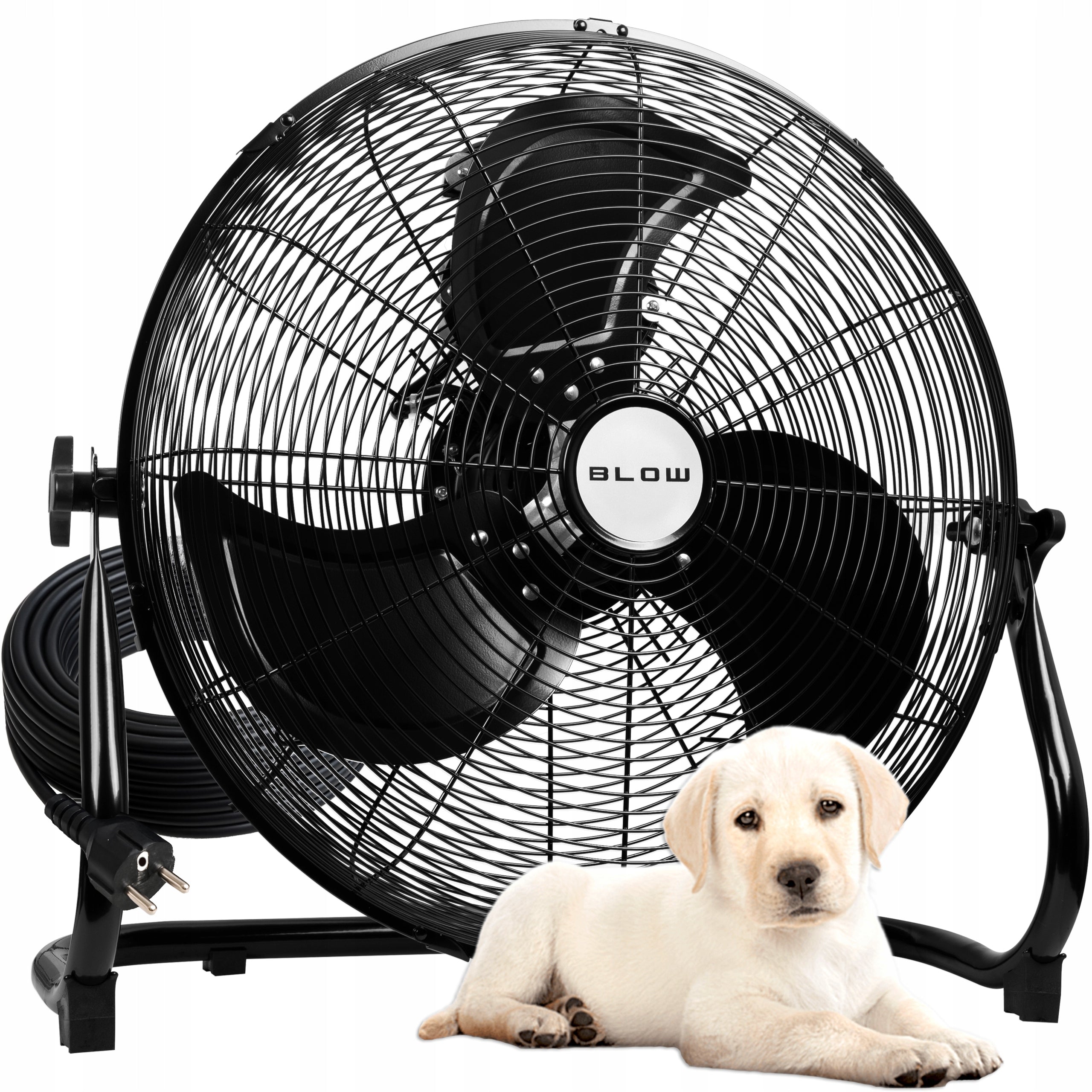 FAN FLOOR CIRCULATOR LARGE INDUSTRIAL HOME FAN 200W 45CM