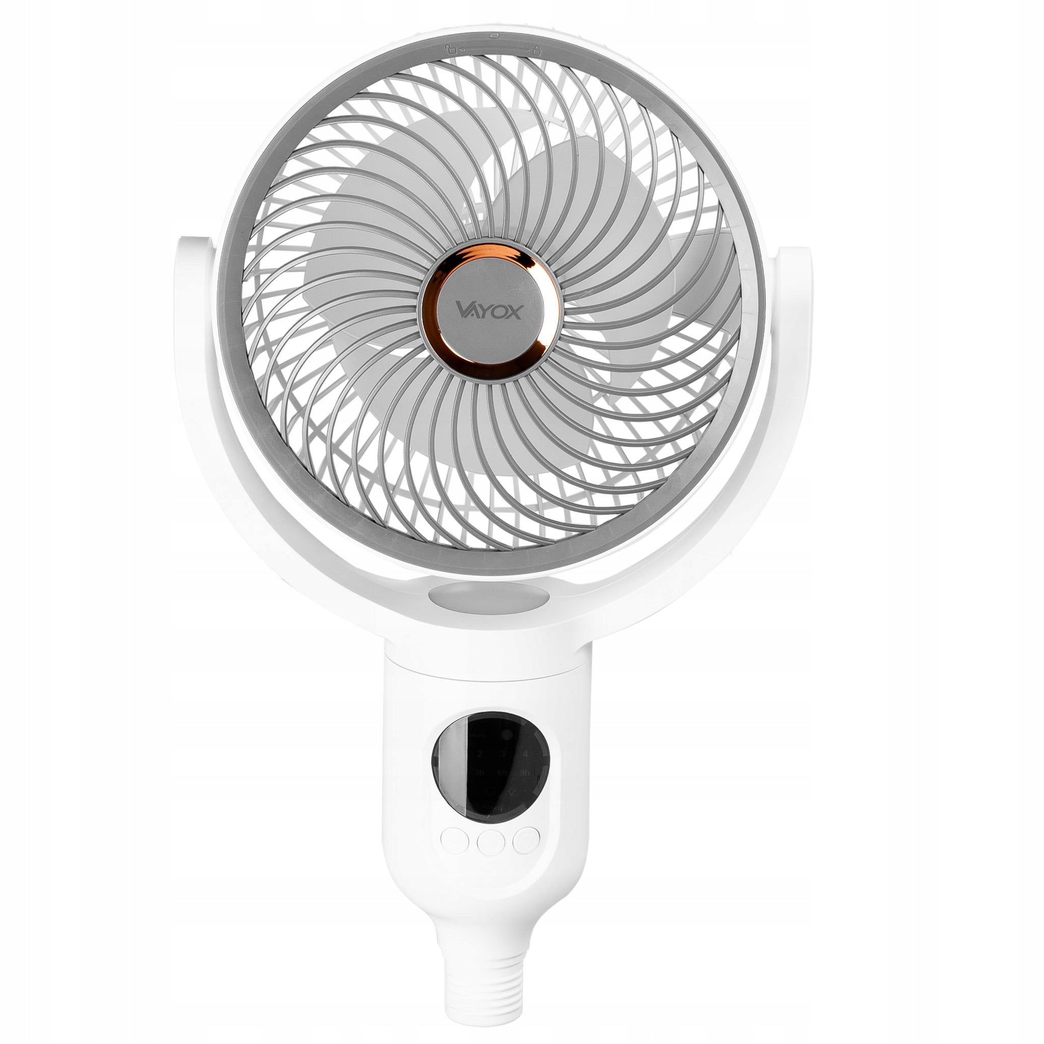 FAN FLOOR FAN STANDING WIRELESS TIMER REMOTE CONTROL USB VAYOX Model WENTYLATOR PODŁOGOWY Z LAMPKĄ LED AKU USB
