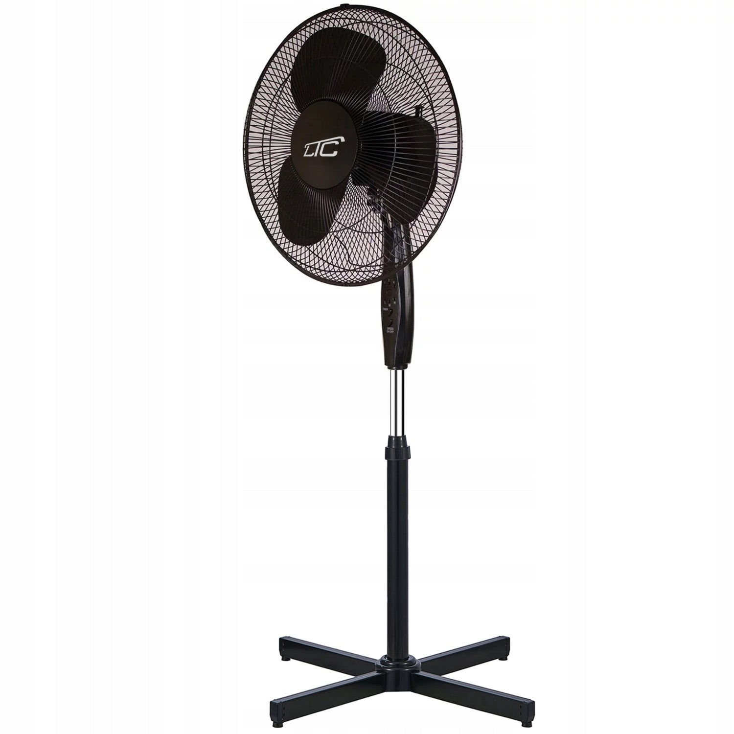 FAN FLOOR STANDING FAN POWERFUL 50W SILENT ROTATING REMOTE CONTROL / 2026R Functions oscillation automatic oscillation tilt angle adjustment height adjustment timer other