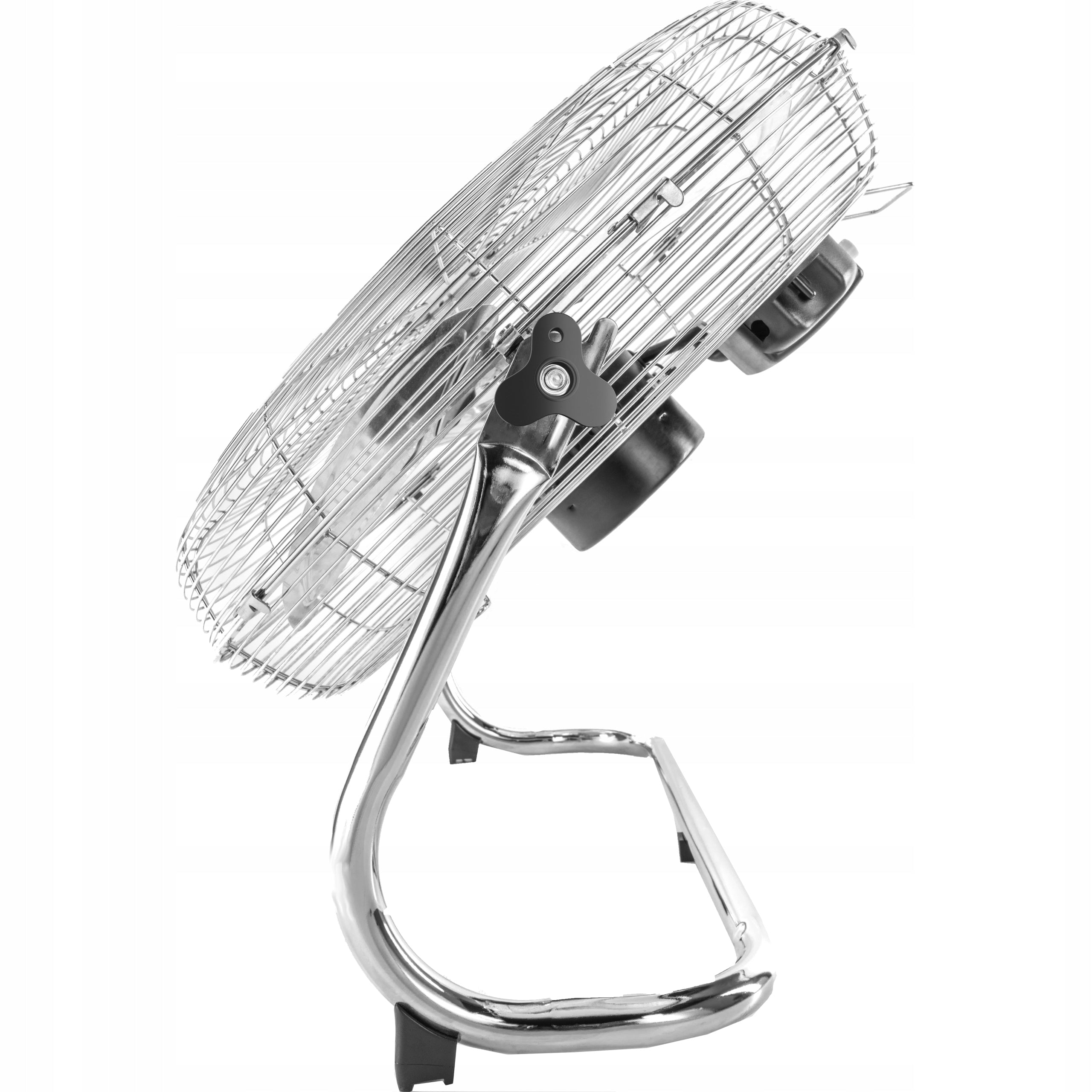 FAN FLOOR STANDING FAN QUIET 18″ INDUSTRIAL 120W DIAMETER 45 CM Dominant color silver/gray